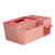 Tissue Box Holder, Napkin Holder, Facial Tissue Holder, Table Storage Box, Multi-Functional Creative Tissue Box Holder Coffee Table Paper Remote Control Storage Box for Home(Pink)