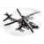 DAHONPA AH-64 Apache Helicopter Military Army Airplane Building Bricks Set with 1 Figure, 293 Pieces Air-Force Build Blocks Toy, Gift for Kid and Adult.