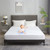 VClife White Mattress Proctector Twin Waterproof Bed Mattress Protector Breathable Noiseless Jersey Knit Mattress Pad Cover with 15" Deep Pocket, Cooling Twin Size Fitted Mattress Cover Protector