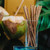 qudrat Straw Biodegradable Straws Coconut Leaf Disposable Straws - Plant Based Compostable Organic Drinking Straws Eco-Friendly Plastic Free Sustainable 8 Inch Straw (Pack Of 100)