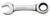 GEARWRENCH 9501 7/16-Inch Stubby Combination Ratcheting Wrench