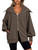 EFAN Womens Fall Jackets Outfits Full Zip Up Oversized Sweatshirts Plain Hoodies Sweaters Basic Clothing for Women Fashion 2023 Trendy Aesthetic Clothes Winter Coat with Pocket