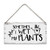 Sometimes I Wet My Plants Home Wall Decor Wooden Signs Country Rustic Hanging Wall Plaque Garden Sign Plant Lovers Present