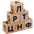 Wooden Russian Alphabet Blocks - Russian Azbuka - Cubes Learn Russian Cyrillic Letters - Alphabet Teaching