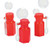 Fun Express Mini Hexagon Red Bubble Bottles (4 Dozen)