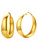 Hoop Earrings for Women Statement Jewelry 60mm Gold Circle Round Vintage Huggie Earrings