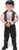 Rubie's Costume Child's Muscle Man Biker Costume, Medium, Multicolor