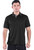 Men's Golf Polo Shirt Quick-Dry Short Sleeve Solid Regular-fit Black 4XL