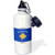 3dRose wb_211330_1 Flag of Liechtenstein Sports Water Bottle, 21Oz, Multicolored