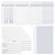 Ira Pollitt 50 Pcs Clear Luggage Tag Bag Tag Holder Identification ID Card Badge Holder with 50 Pcs Loop Straps Luggage Tags for Office Business Travel