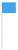 Blue Marker Flags, 100 Pack Construction Marking Flags | 4x5x16 Inch, Yard Flags Marker, Lawn Flags, Invisible Fence, Survey Flags, Landscape Flags, Sprinkler Flags, Surveyor Flags, Stake Flags, Boundary Flags Dog Training