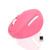 JVZODN Ergonomic Mouse,Vertical Mouse,2.4G High Precision Rechargeable Wireless Vertical Optical Mice with USB Receiver,6 Buttons,3 Adjustable 800/1200/1600 DPI for Laptop,Desktop,PC,MacBook(Pink)
