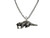 Kiola Designs Silver Toned Beaver Pendant Necklace
