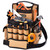 Tool Belt Bag | LOKASS Canvas Electrician Tool Pouch | 23 Pockets&Loops for Tool Organizer | Utility Pouch with Adjustable Belt and Shoulder Strap for Men/Women/Carpenter/Electricians/Constructors
