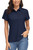 Golf Polo Shirts for Women Short Sleeve T Shirts Quick Dry Work Shirts Running Polo Shirt Pique Jersey Office Shirts Navy