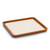 Oirlv Solid Wood Jewelry Tray Jewelry Display Holder Showcase Jewelry Display Organizer (Medium, Creamy-white)