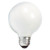Philips 169045 40-watt G25 White Decorative Medium Base  Globe Light Bulb, 3-Pack