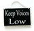 8x6 Keep Voices Low Custom Wood Sign Soft Voices Please Massage In Session Therapy Spa Salon Meditation Please Do Not Disturb Office