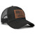 Don't Tread on Me Baseball Hat Cap Leather Pattern Design - American Gadsden Snake Flag Trucker Hat for Men
