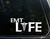 EMT Life - for Cars Funny Car Vinyl Bumper Sticker Window Decal | White | 8.5" inch