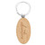Personalized Wooden Key Chain, Custom Name Round Keychain Engraved Text Wood DIY Key Ring Crafts Decorations Gift