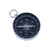RiToEasysports Pocket Compass, Portable Silver Navigation Compass Fashionable Orienteering Compass Hiking Backpacking Compass for Outdoor Camping Hiking Sports Navigation Small Compass