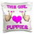3dRose pc_185825_1 This Girl Loves Social Media Pillow Case, 16 x 16