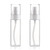 Fine Mist Spray Bottle Plastic Spray Bottles 3.4oz/100ml 2Pack Makeup Setting Sprayer TSA Approved Empty Cosmetic Refillable Travel Bottle Water Perfume Essential Oils Skincare Makeup Lotion Hair Mist