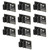 10PCS 3.3V NRF24L01+ Wireless Module Pinboard Socket Adapter Module Board, SPI Interface, 51 Single Chip Board Compatible
