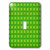 3dRose lsp_168571_1 Neon Green Dot Rectangle Pattern Light Switch Cover