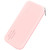 YONOY Travel Makeup Brush Holder zippered pouch, silicone Portable Cosmetic Brushes Holder, Soft and Sleek Makeup Tools Organizer Bag-Pink