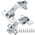 135 Degree Kitchen Cabinet Hinges, 1 Pair/2 Pack Cabinet Hinges Concealed Compatible with Lazy Susan Corner Kitchen Cabinets, Full Overlay Kitchen Cabinet Cupboard Corner Door Hinges