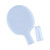 DIY Crafts Making Tools Crystal Epoxy Resin Mold for Pong Racket Casting Silicone Mould Earring Epoxy Resin Molds