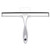 Cupidkiss Squeegee for Shower, Window and Car Glass- with Suction Cup Hook Holder, Chrome and Clear, All-Purpose Squeegee for Bathroom Stainless Steel Squeegee with Suction Cup Hooks Holder,10 Inches