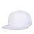Yizhichu1990 Unisex Plain Flat Brim Adjustbale Baseball Cap Blank Snapback Solid Color Hat (White)