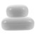 RORPOIR 2pcs Travel Soap Box Soap Case Soap Dish Case Soap Tray Round Container with Lid Travel Body Wash Plastic Soap Dish Household Soap Rack Bathroom Soap Dish Home Soap Dish Box White