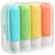 Travel Size Bottles for Toiletries, 4 Pack TSA Approved Silicone Travel Bottles, 3oz Leak Proof Travel Containers, BPA Free Refillable Travel Accessories for Cometic Shampoo Conditioner and Lotion