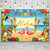 Aloha Party Decoration-Hawaiian Luau Backdrop,Large Summer Beach Tropical Photograph Background Banner Supplies for Hawaii Theme Birthday Party Decoration