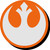 Star Wars Rebel Logo Large Funky Chunky Magnet