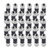 DIANN 30pcs RG6 Compression Connectors RG6 F Type Connector Coax Coaxial Compression Fitting