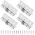 Yoohey 4PCS 2 Inch Spring Hinge Self Closing Hinge, 304 Stainless Steel Spring Door Hinges, Self Closing