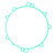 Caltric Wet Clutch Cover Gasket Compatible with Yamaha Kodiak 400 Yfm400Far 4X4 2000-2006