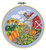Design Works Crafts Fall Counted Cross Stitch Kit with Hoop
