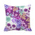 Awowee Throw Pillow Cover Wreaths of Garden Flowers and Skulls Roses Peonies Retro 20x20 Inches Pillowcase Home Decorative Square Pillow Case Cushion Cover