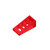 Eske Kouri Gobricks GDS-838 Slope 18 2 x 1 x 2/3 with 4 Slots Compatible with Lego 61409 All Major Brick Brands Toys ,Building Blocks ,Technical Parts ,Assembles DIY (41 Trans-Red(110),50 PCS)