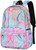 Bluboon Mesh Backpack for Girls Kids Semi-Transparent School Bookbag See Through Beach Bag Daypack