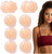 5 Pairs Nipple Cover for Women Reusable, Adhesive Silicone Nipple Pasties, Sticky Nipple Coverings Breast Pasties Petals