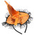 Halloween Decratons Hat Halloween Headband Party Witch Hat Headband for Halloween Costume Dress up Party Supplies(Orange) Witch Hat
