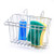 Sink Caddy Kitchen Sponge Holder, Stainless Steel Brush Soap Dishwashing Liquid Drainer Rack