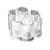 Cabilock Makeup Organizer Box Round Acrylic Cosmetic Makeup Organizer Storage Container Holder for Brushes Lipsticks Vanity Desktop Organizer Sundries Case Makeup Storage Organizer Box